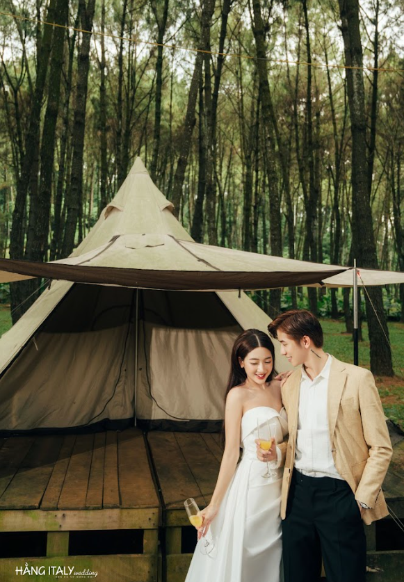 Chụp Ảnh Cưới Dã Ngoại Lãng Mạn Tại Sunny Camping Ninh Bình