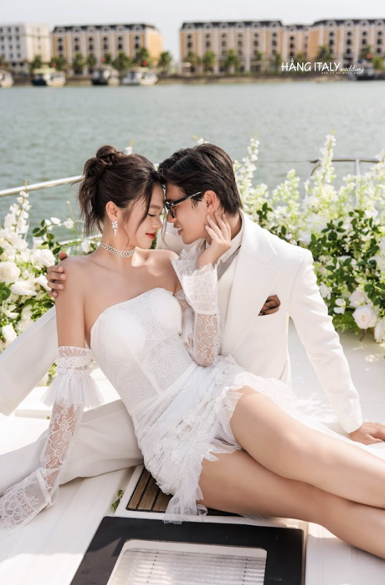 Khui Bộ Ảnh Cưới Đẹp Chấn Động Ở Biển Tại Hạ Long Cùng Hằng Italy